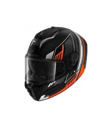 Casco integrale Shark Spartan RS Byhron nero arancio opaco