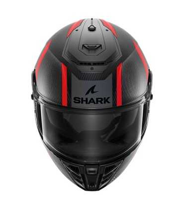 Casco Shark Spartan RS carbon Shawn rosso opaco