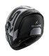 Casco Shark Spartan RS carbon Shawn nero grigio opaco