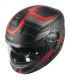 Casco modulare CGM 569A C-Max City nero rosso opaco