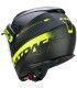 Casco Crosstourer CGM 666A Twin Hitrack nero opaco giallo