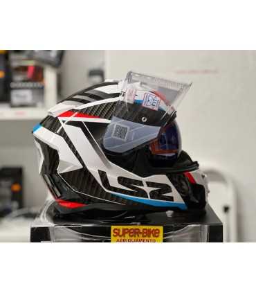 CASCO LS2 FF800 STORM 2 RACER BLU ROSSO