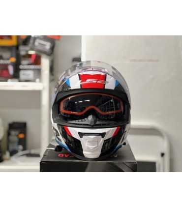 CASCO LS2 FF800 STORM 2 RACER BLU ROSSO