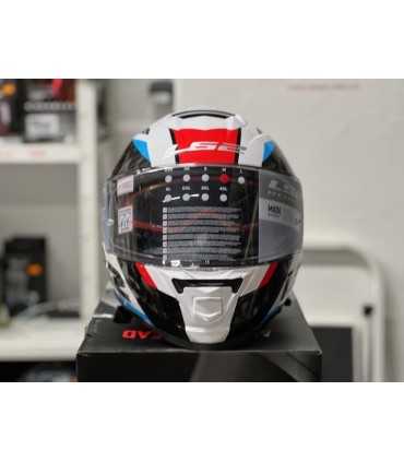 CASCO LS2 FF800 STORM 2 RACER BLU ROSSO