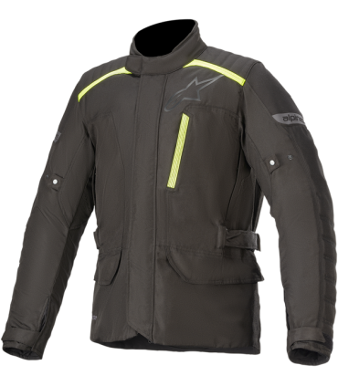 Alpinestars Gravity Drystar black yellow jacket