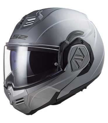 Modular helm LS2 FF606 Advant Special silver matt