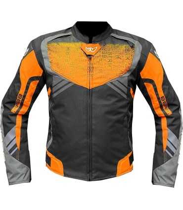 Giubbotto moto Berik 2.0 NJ-173302 Gradient arancio