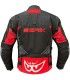 Giubbotto moto Berik 2.0 NJ-173302 Gradient rossa