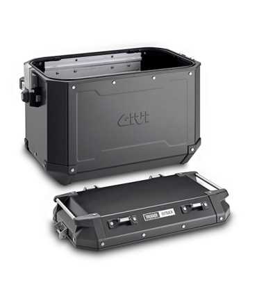 Givi seitenkoffer links Trekker Outback In Aluminium 48lt schwarz