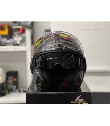 Scorpion Exo Tech Evo Animo red matt helmet