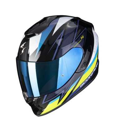 Casque Scorpion Exo 1400 Evo air Thelios bleu