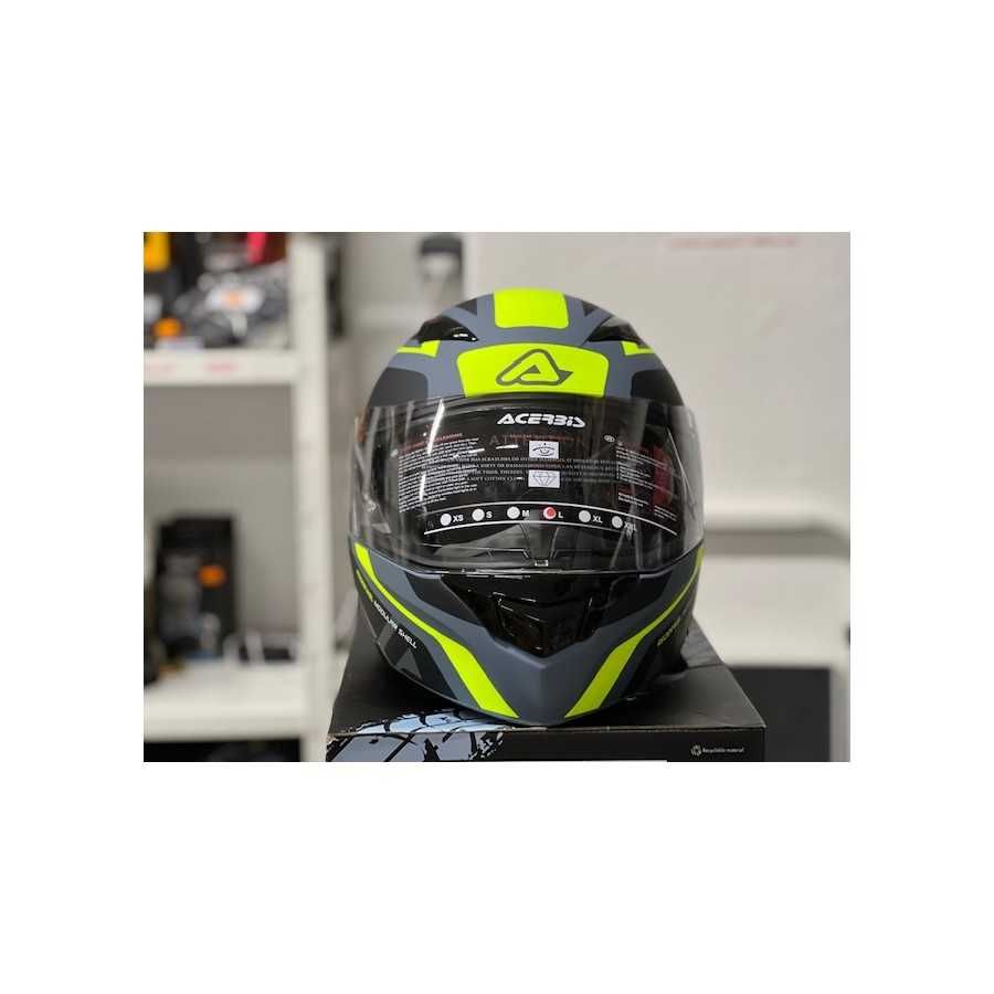 Casco modulare Acerbis Rederwel nero