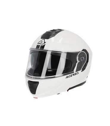 Casco modulare moto Acerbis TDC bianco