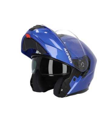 Casque modulaire moto Acerbis TDC bleu