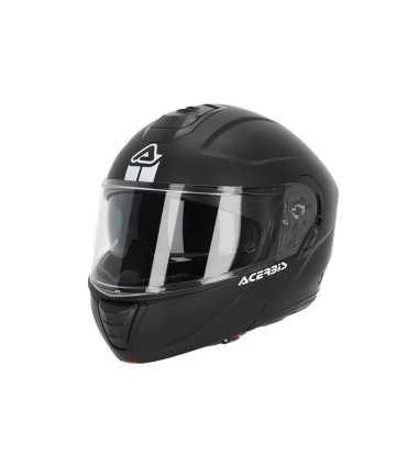 Casco modulare moto Acerbis TDC nero opaco