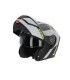 Casco modulare moto Acerbis TDC grigio giallo