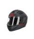 Acerbis TDC gray red flip up helmet