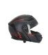 Casque modulaire moto Acerbis TDC gris rouge