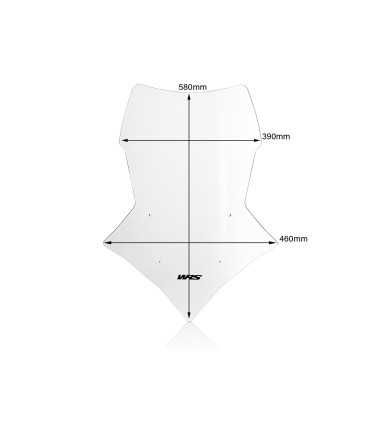 WRS WINDSHILD TOURING KLAR YAMAHA MT-09 TRACER (2018-22)