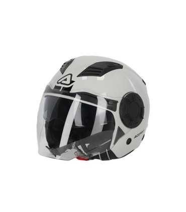 Casco jet Acerbis Vento grigio