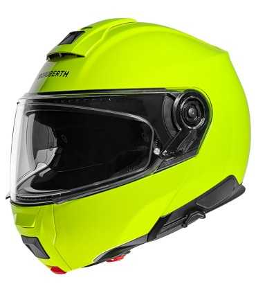 Schuberth C5 yellow helmet