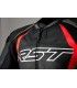 Giacca moto pelle RST Tractech Evo 4 nera rossa