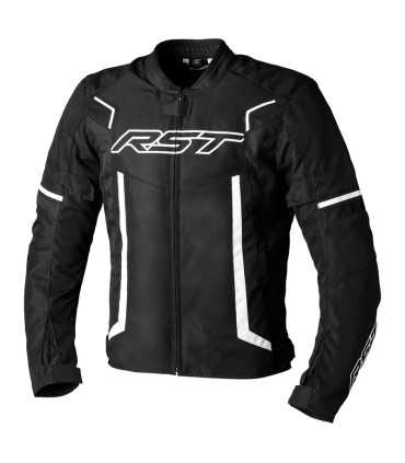 Veste moto RST Pilot Evo noir blanc