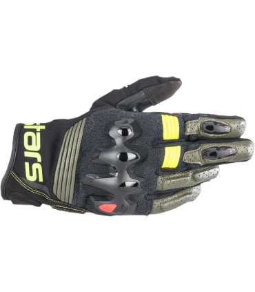 Gants Alpinestars Halo noir jaune