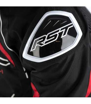 Giacca moto RST S-1 rosso nero