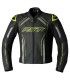 Veste moto en cuir RST S1 jaune