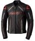 RST S1 leather motorcycle jacket red