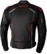 RST S1 leather motorcycle jacket red