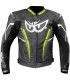 Motorrad leder jacke Berik 2.0 LJ schwarz gelb