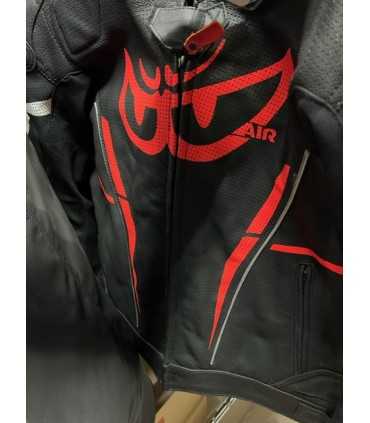 Berik 2.0 LJ leather motorcycle jacket red