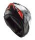 Casco LS2 FF327 Challenger Alloy carbon arancio