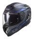 Casco LS2 FF327 Challenger Drone carbon blu