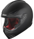 Casco Icon Domain nero opaco