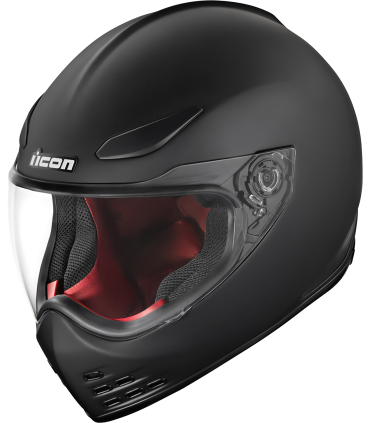 Icon Domain black matt helmet