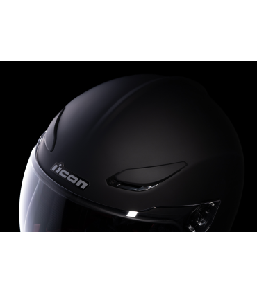 Icon Domain black matt helmet