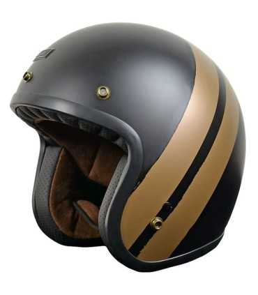 Casco jet Origine Primo Jack bronzo opaco