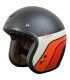 Casco jet Origine Primo Classic Vintage nero opaco