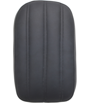 SADDLEMEN PAD KNUCKLE REAR GEL|VINYL CARBON LOOK 15 CM