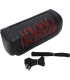 Saddlemen Highwayman Tatoo Flame tool bag red