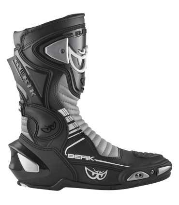 Bottes racing moto Berik 2.0 Race-x Evo gris