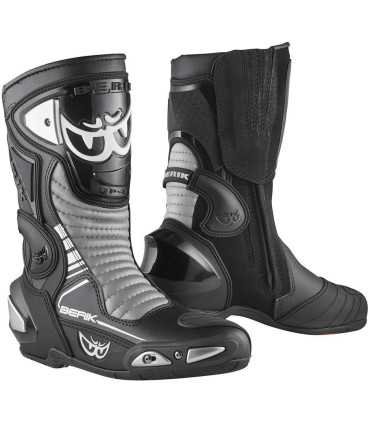 Bottes racing moto Berik 2.0 Race-x Evo gris