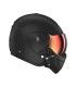 Roof Roadster Iron black matt red helmet