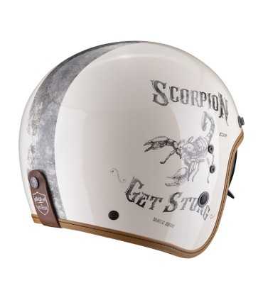 Casco jet Scorpion Belfast Evo Pique beige