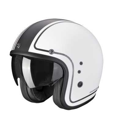 Jet Scorpion Belfast Evo Retrol white helmet