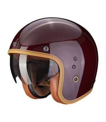 Helm jet Scorpion Belfast Evo carbon rot