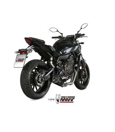 MIVV Delta Race Full Exhaust System Yamaha MT-07 (2014-23)